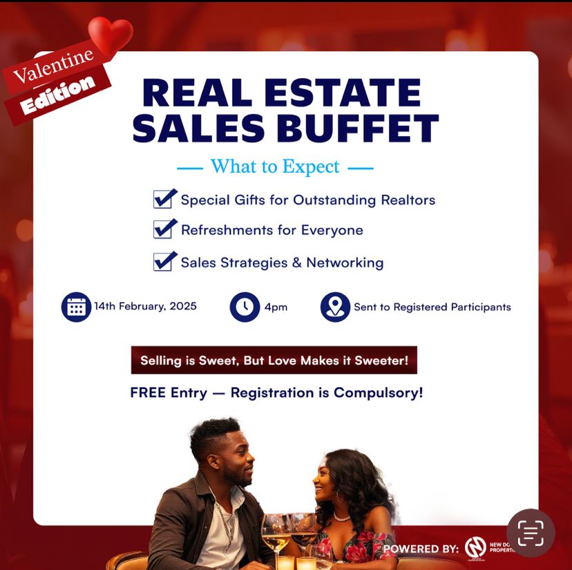Real Estate Valentine Sale Buffet